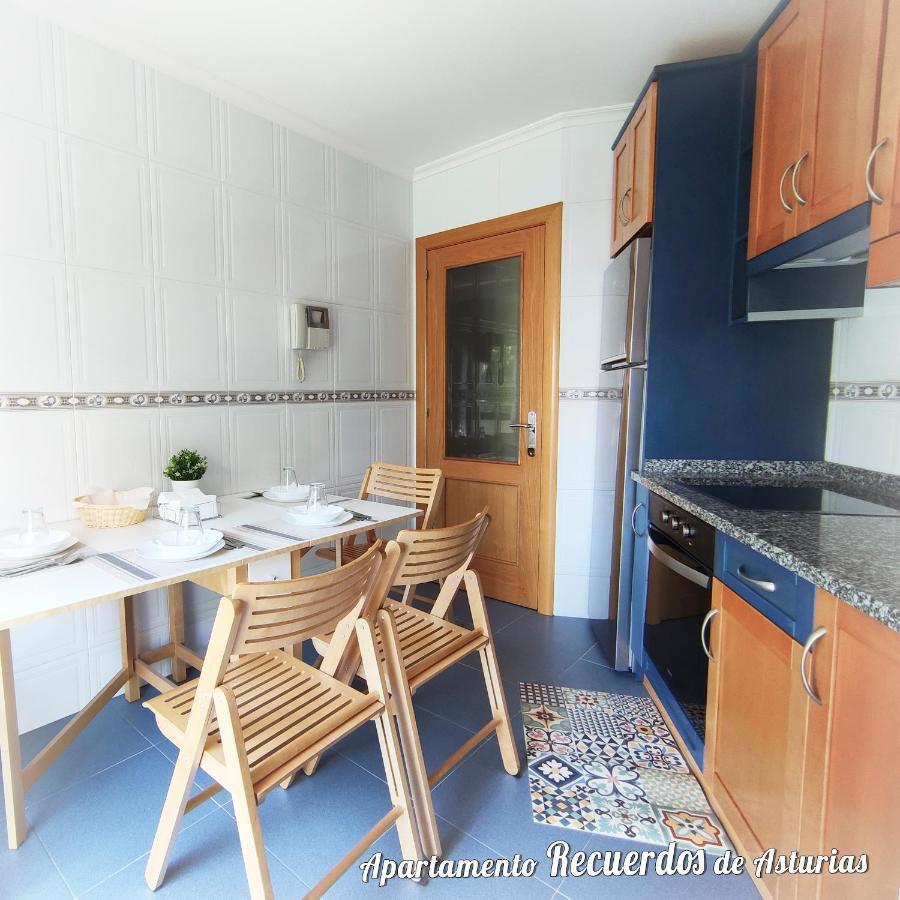 Recuerdos De Asturias Apartment Piedras Blancas Exterior foto